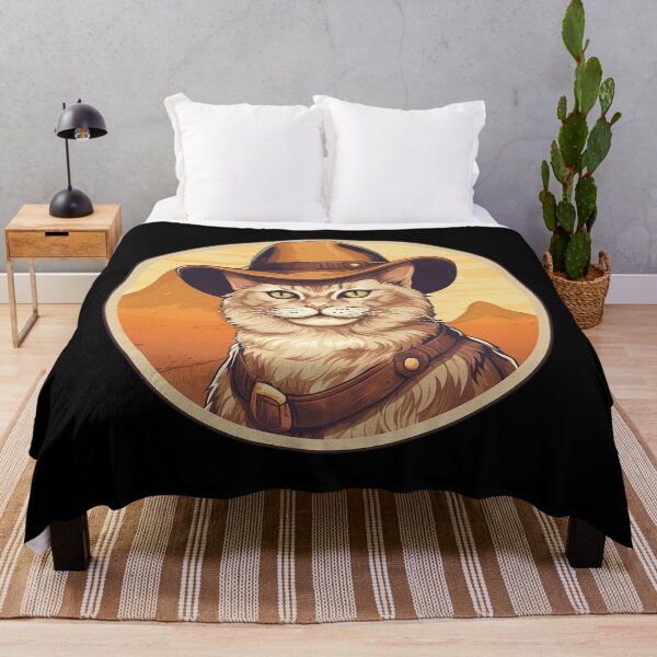 Item preview, Cute cowboy cat designed and sold by SameeraDammeyer.
