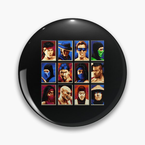 Item preview, Mortal Kombat II Genesis Character Select  | Gift Perfect designed and sold by Designercrawfo.