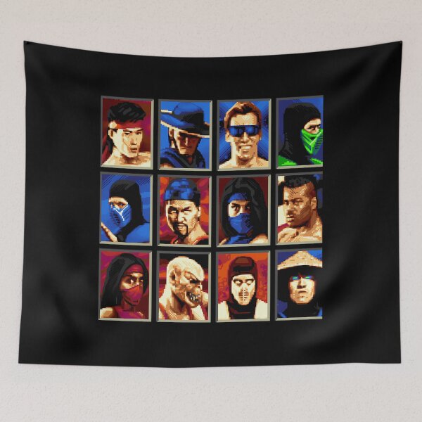 Item preview, Mortal Kombat II Genesis Character Select  | Gift Perfect designed and sold by Designercrawfo.