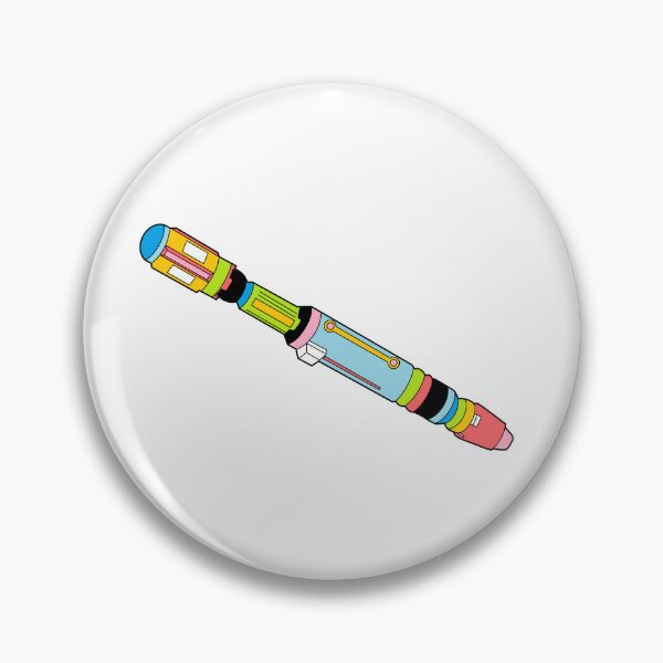 Item preview, queer pride sonic screwdriver designed and sold by scurt-scurt.