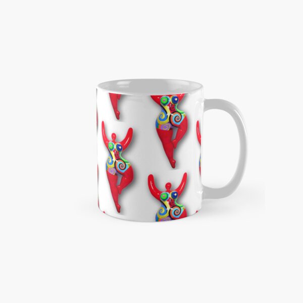 Artikel-Vorschau von red Nana spirals, copyright by Biriney - tribute to Niki de Saint Phalle rot-spiralmuster-joass050619, designt und verkauft von Biriney.