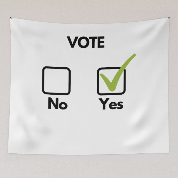 Item preview, Vote Yes designed and sold by MeatyCoWard.