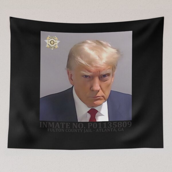 Item preview, Donald Trump Inmate Mugshot Fulton County  designed and sold by TheresiaCorwin.