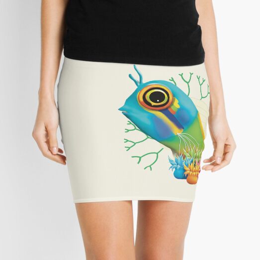 Tailspot Blenny Fish Mini Skirt