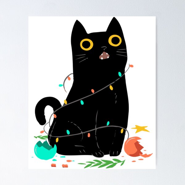 Item preview, Meowy Christmas And A Happy Purr Year II  designed and sold by StephenJWatson.