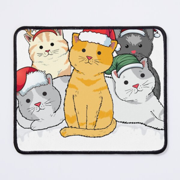 Item preview, Merry Catmas Cute Christmas Cats designed and sold by BibiLNovak.