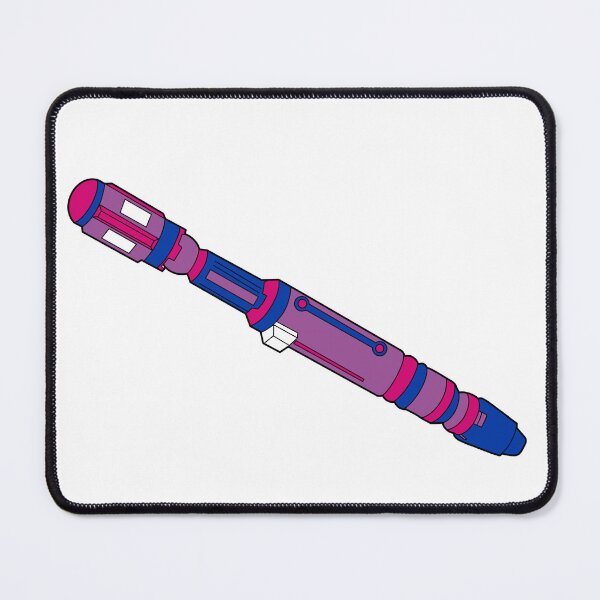 Item preview, bi pride sonic screwdriver designed and sold by scurt-scurt.