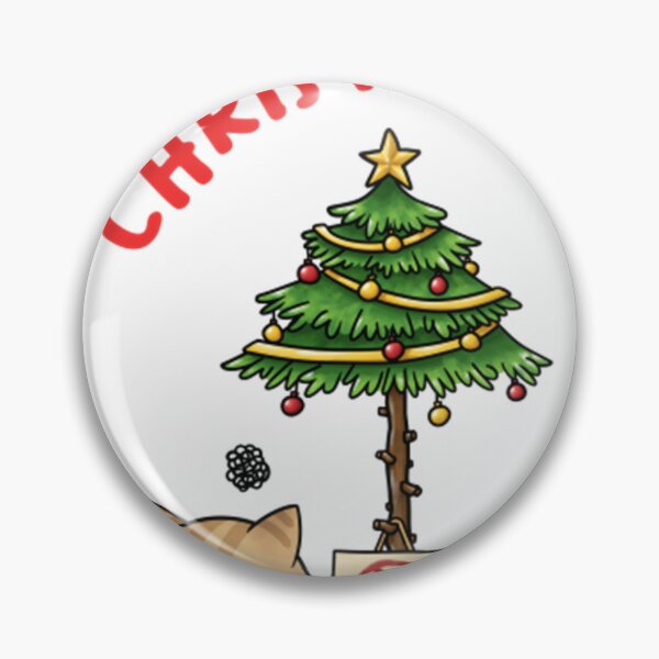 Item preview, Meowy Catmas Santa Hat Cat Christmas Tree  designed and sold by StephenJWatson.