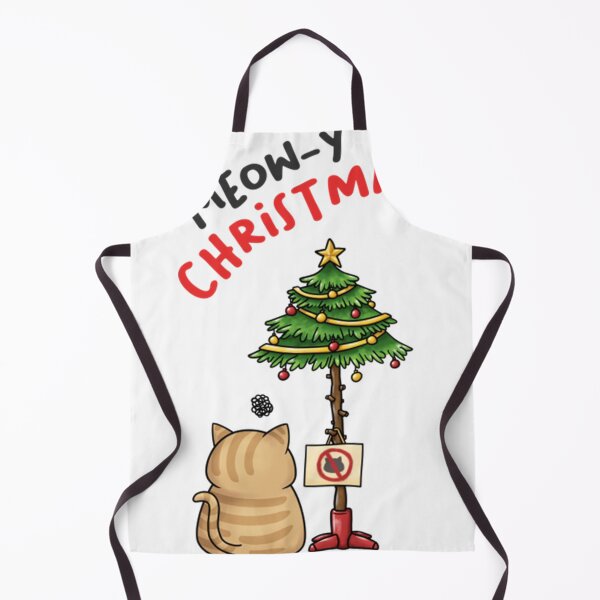 Item preview, Meowy Catmas Santa Hat Cat Christmas Tree  designed and sold by StephenJWatson.