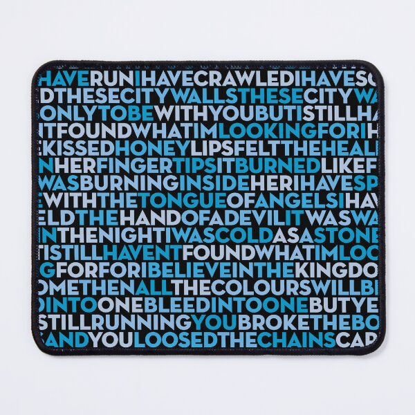 Item preview, I Still Haven't Found What I'm Looking For - U2 (lyrics) v.8 designed and sold by x1brett.