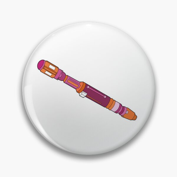 Item preview, lesbian pride sonic screwdriver designed and sold by scurt-scurt.