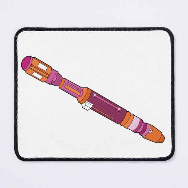 Item preview, lesbian pride sonic screwdriver designed and sold by scurt-scurt.