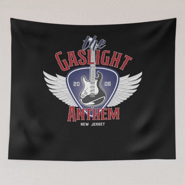 Item preview, The Gaslight Anthem Awesome Punk Rock Alternative Rock Band Vintage Graphic Guitar designed and sold by ArditBaileyfghh.