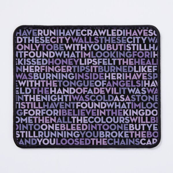 Item preview, I Still Haven't Found What I'm Looking For - U2 (lyrics) v.9 designed and sold by x1brett.