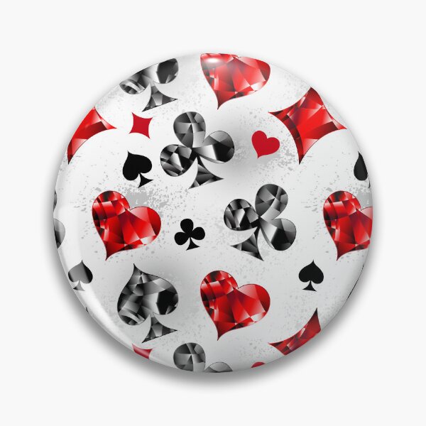 Item preview, Seamless pattern with playing symbols designed and sold by Blackmoon9.