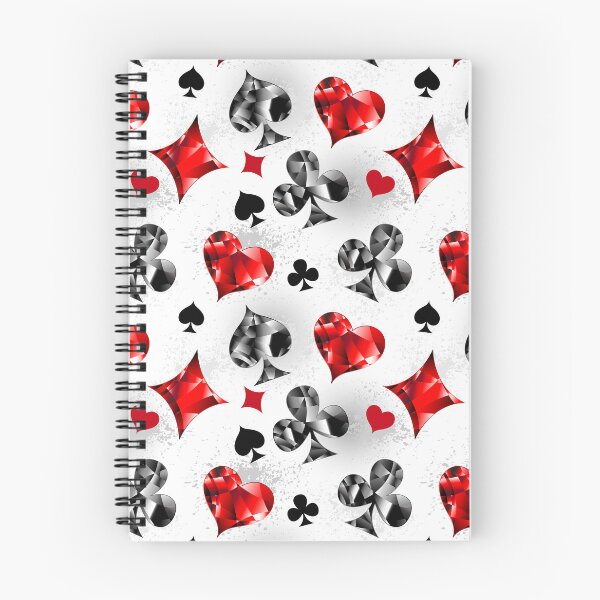 Item preview, Seamless pattern with playing symbols designed and sold by Blackmoon9.