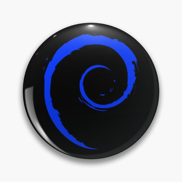 Artikelvorschau, Debian Blue Spiral Distribution entworfen und verkauft von AzuraChastain.