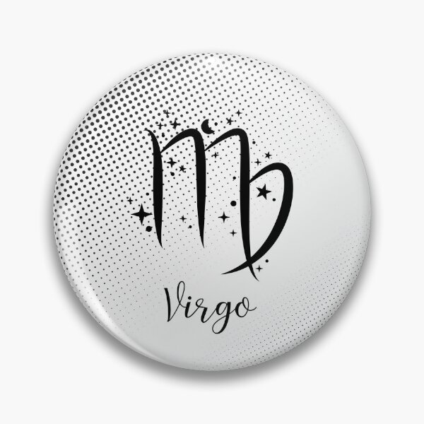 Item preview, Virgo Astrology zodiac symbol black designed and sold by FAFiloArtist.