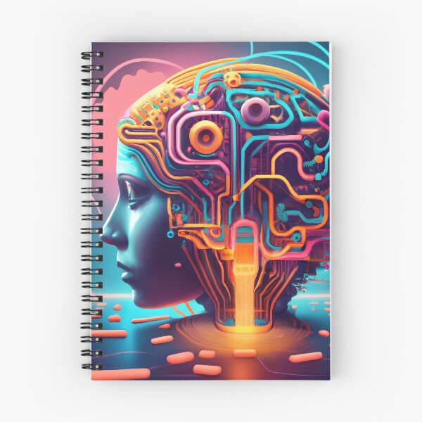 Item preview, Techno Brain designed and sold by SabyDigitalArt.
