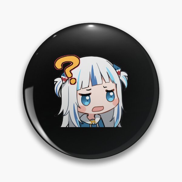 Item preview, Gawr gura question chibi designed and sold by eckstromvan.