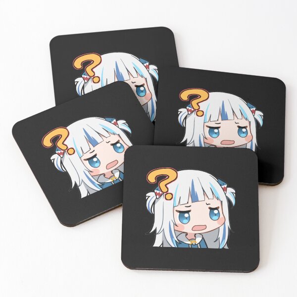 Item preview, Gawr gura question chibi designed and sold by eckstromvan.