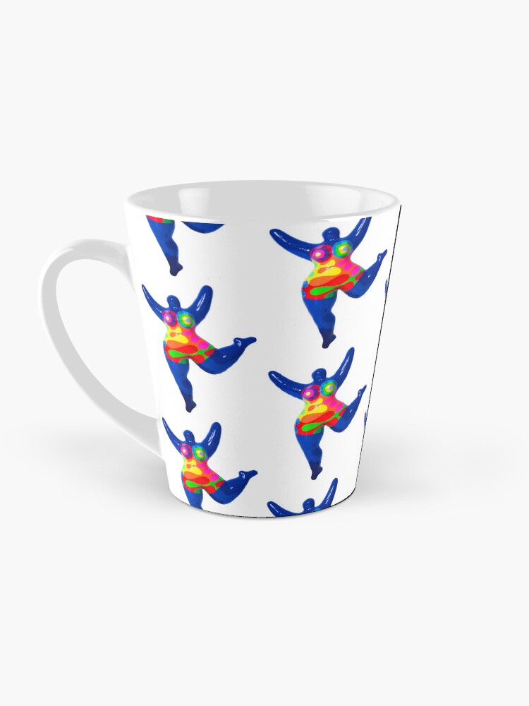 Thumbnail 3 von 4, Kaffeebecher, Blue Nana Biriney - tribute to Niki de Saint Phalle designt und verkauft von Biriney.