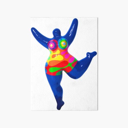 Item preview, Blue Nana Biriney - tribute to Niki de Saint Phalle designed and sold by Biriney.