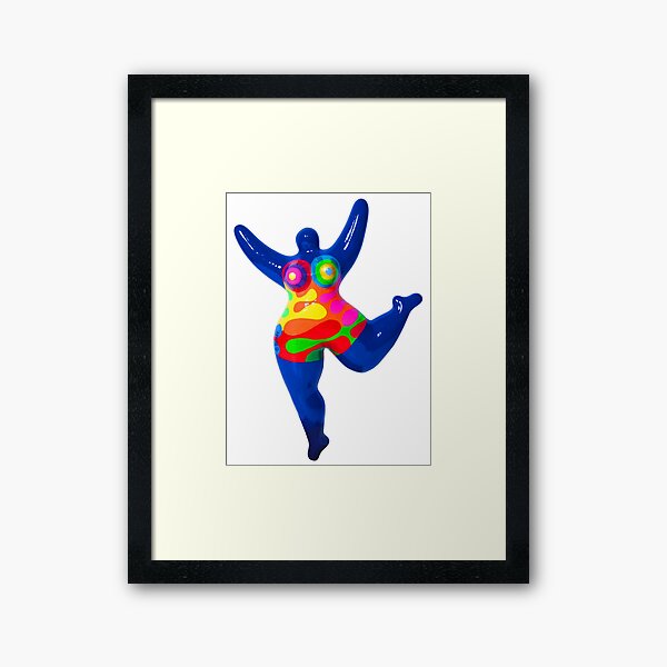 Item preview, Blue Nana Biriney - tribute to Niki de Saint Phalle designed and sold by Biriney.