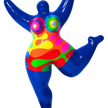 Vorschaubild zum Design Blue Nana Biriney - tribute to Niki de Saint Phalle von Biriney