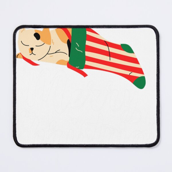 Item preview, Merry Christmas Cute Cat Sleeping In A Sock designed and sold by MichaelCWhitt.