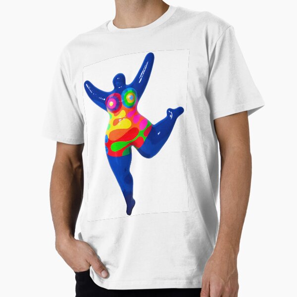 Blue Nana Biriney - tribute to Niki de Saint Phalle Premium T-Shirt