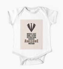Barney Stinson Quote One Piece - Short Sleeve