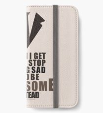 Barney Stinson Quote iPhone Wallet/Case/Skin