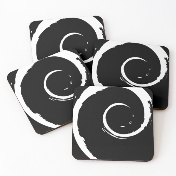 Item preview, Debian White Spiral Distro designed and sold by AzuraChastain.