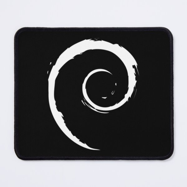 Item preview, Debian White Spiral Distro designed and sold by AzuraChastain.