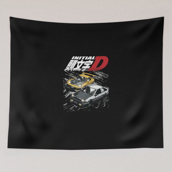 Item preview, Mountain Drift Racing Initial D Tandems AE86 vs FD rx 7  designed and sold by RubieFranecki.