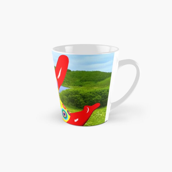 Artikel-Vorschau von red Nana with Flowers, copyright by Biriney - tribute to Niki de Saint Phalle, designt und verkauft von Biriney.