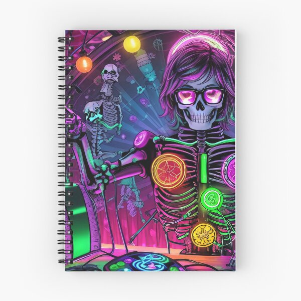 Item preview, A skeleton with glasses and a disco ball designed and sold by karlosss.
