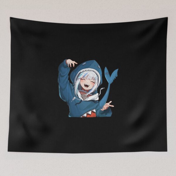 Item preview, Gawr Gura vtuber hololive designed and sold by eckstromvan.