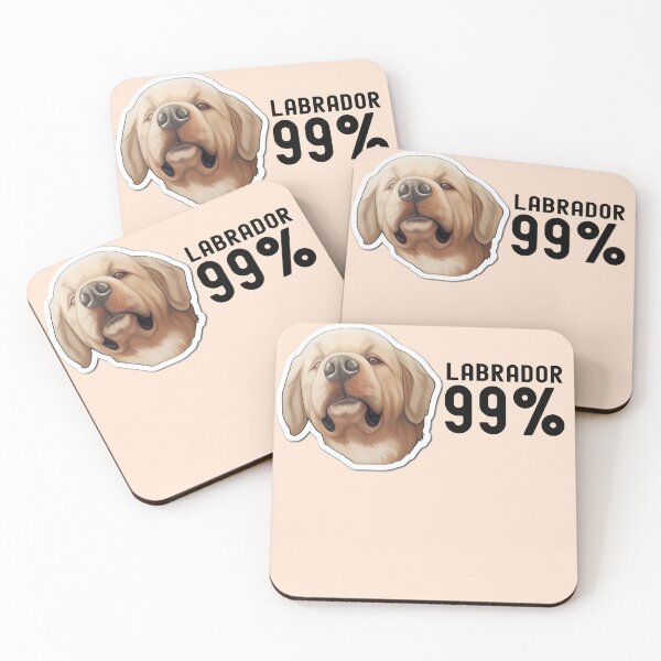 Item preview, Labrador 99% Funny Dog Meme designed and sold by GaemGlomDesign.