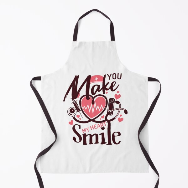 Item preview, You Make My Heart Smile nurse designed and sold by ANNINOART ⭐⭐⭐⭐⭐.