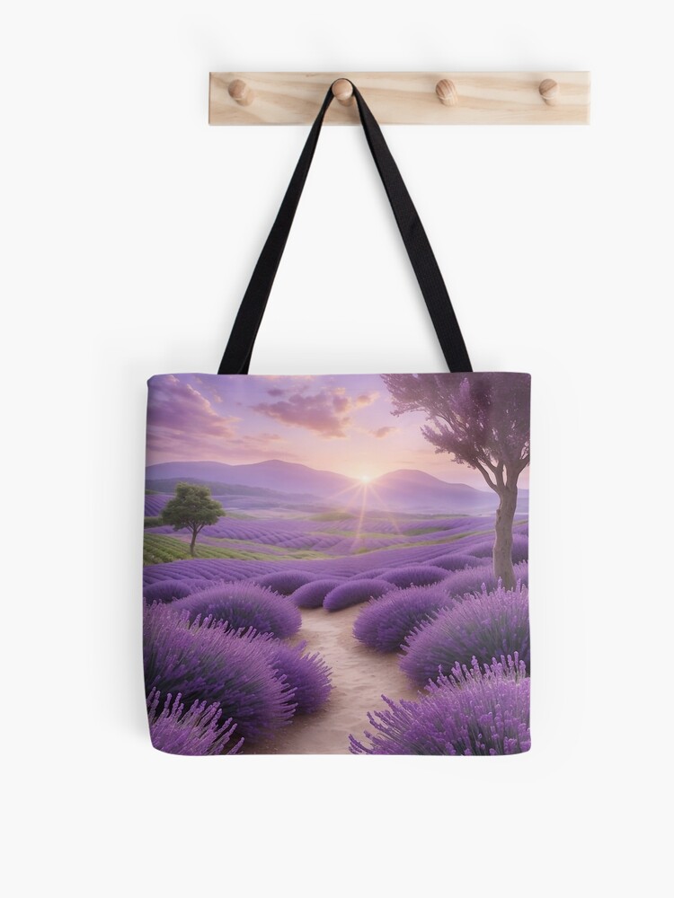 purple lavender  Tote Bag for Sale by ColorandColor