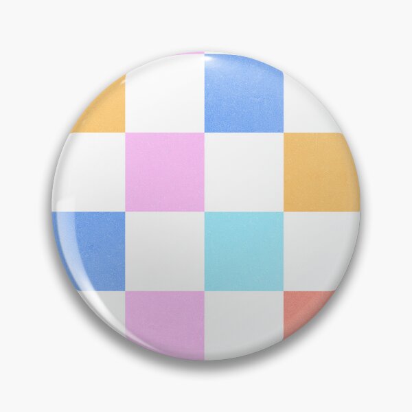 Item preview, Pastel Rainbow Chequered pattern 4. #Colourful #minimal #retro  designed and sold by Dominiquevari.