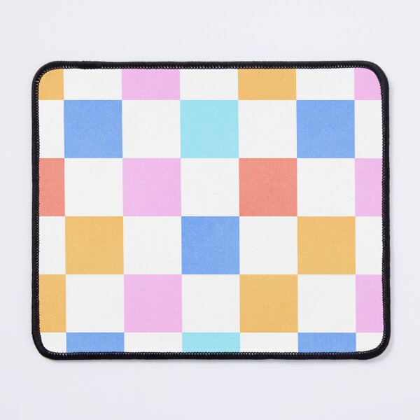 Item preview, Pastel Rainbow Chequered pattern 4. #Colourful #minimal #retro  designed and sold by Dominiquevari.