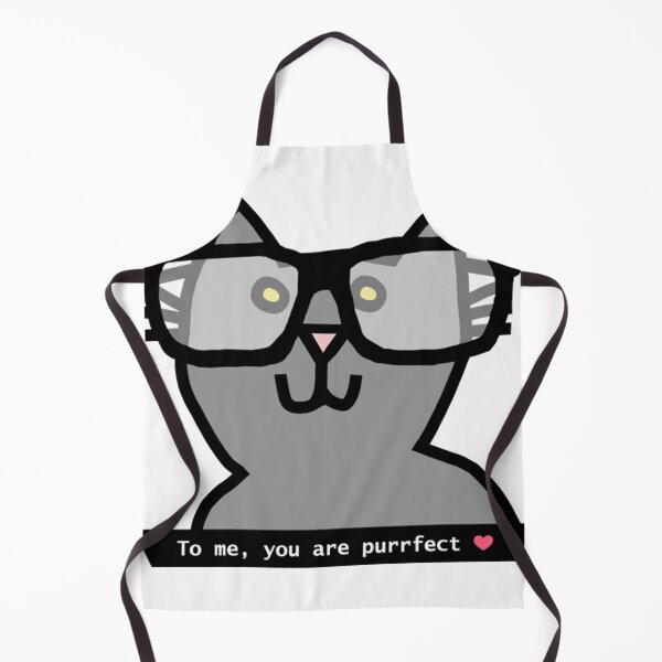 Item preview, Portrait Of Perfect Cat In Glasses Says You Are Purrfect  designed and sold by CherylNFuller.