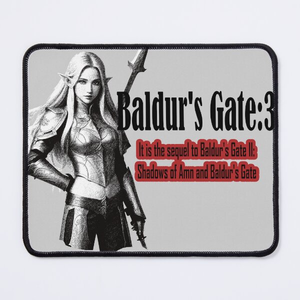 Artikelvorschau, Baldur's Gate 3 Vol-01 entworfen und verkauft von PornDesigns.