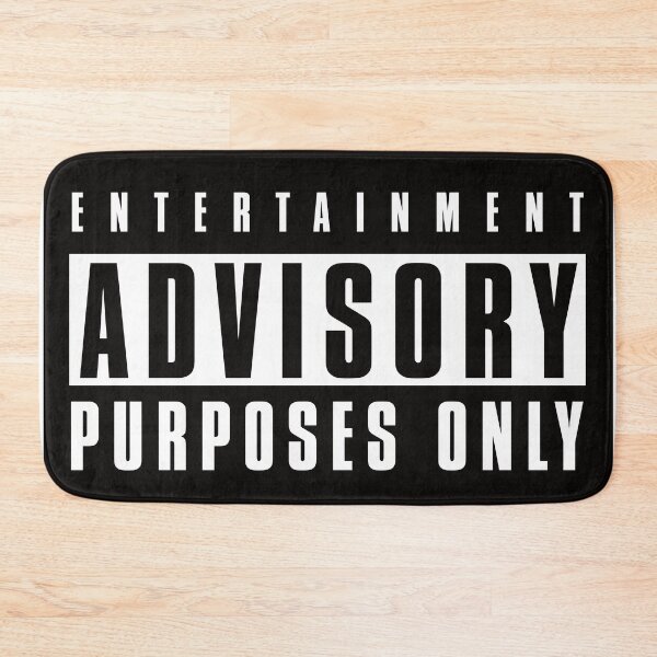 Item preview, Advisory Entertainment Purposes Only designed and sold by SorryFrog.