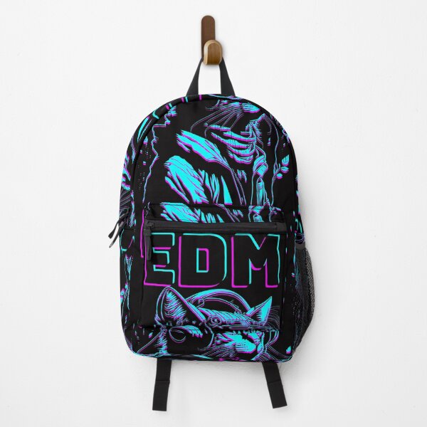 Item preview, Neon Disco Cat: EDM Music Vibes designed and sold by ngness.