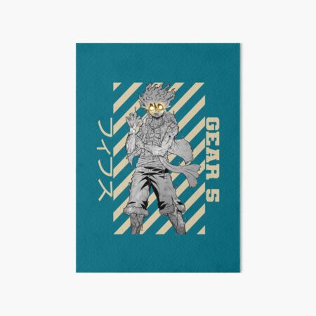 ONE PIECE - LUFFY GEAR 5  Art Board Print for Sale by sxlte