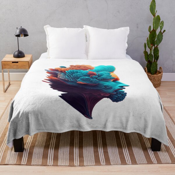 Item preview, Abstract Digital Psychedelic Illustration designed and sold by bgrzblkdigital.